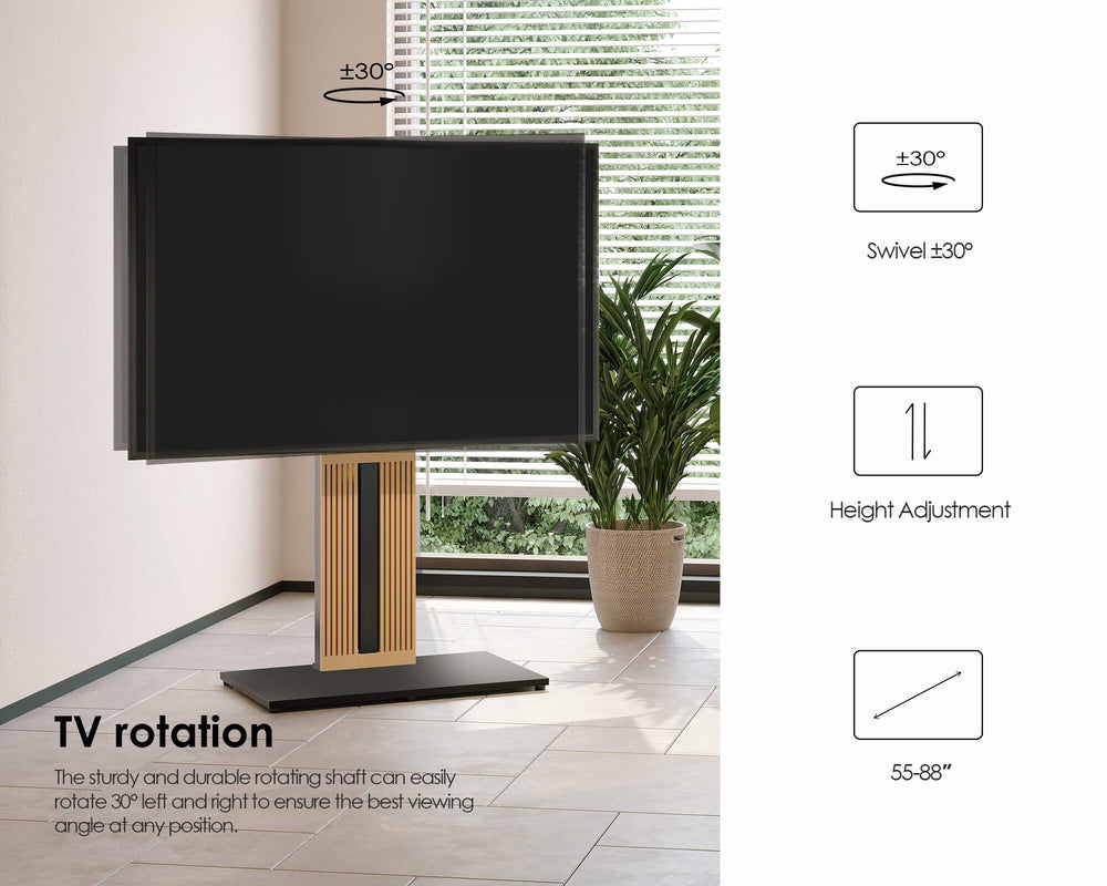 FITUEYES Zen FT88 Floor TV Stand - FITUEYES