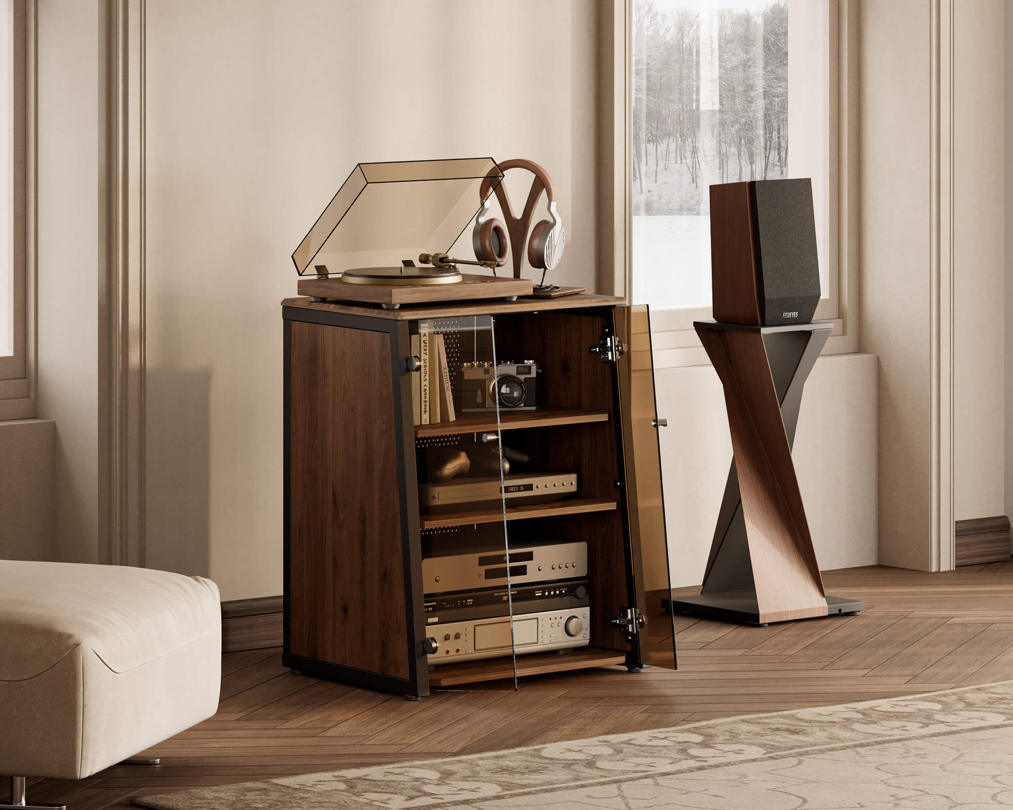Record Player Stand